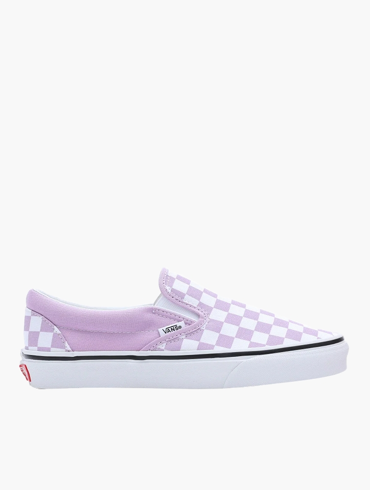 MyRunway Shop Vans Purple Multi Classic Slip On Shoes for